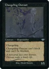 Changeling Outcast [Retro Etched Foil] #12