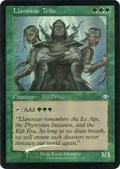 Llanowar Tribe [Retro Etched Foil] #22