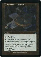 Talisman Of Hierarchy [Retro Etched Foil] #36