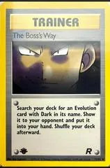 The Boss's Way [1st Edition Thick Stamp Error] #73