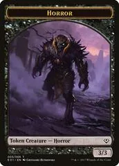 Horror // Zombie Double-Sided Token #3