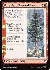 Burn, Burn, Tree and Fern #90