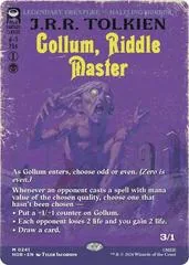 Gollum, Riddle Master [Borderless] #277