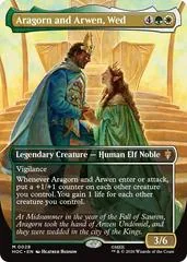 Aragorn and Arwen, Wed [Borderless] #28
