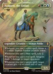 Aragorn, the Uniter [Borderless Foil] #69