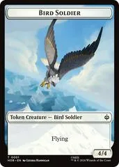Bird Soldier // Axe [Token Foil] #1