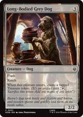Long-Bodied Grey Dog [Foil] #1