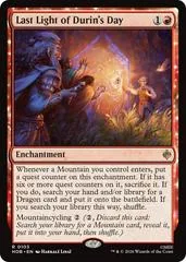 Last Light of Durin's Day [Foil] #103