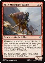 Misty Mountains Raider [Foil] #105