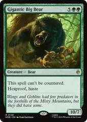 Gigantic Big Bear [Foil] #126