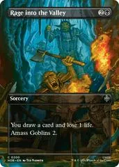 Rage into the Valley [Borderless Foil] #200