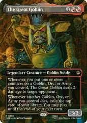 The Great Goblin [Borderless Foil] #201