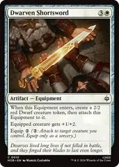 Dwarven Shortsword [Foil] #10
