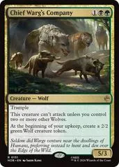 Chief Warg's Company [Foil] #151
