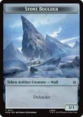 Stone Boulder // Bear [Token Foil] #11