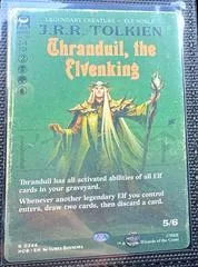 Thranduil, the Elvenking [Borderless Foil] #246