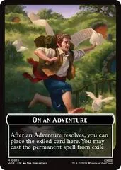 On an Adventure // Enduring Story [Token Foil] #15