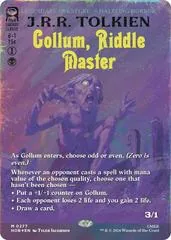 Gollum, Riddle Master [Borderless Foil] #277