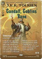 Gandalf, Goblins' Bane [Borderless Foil] #278