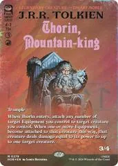 Thorin, Mountain-king [Borderless Foil] #279