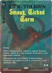 Smaug, Wicked Worm [Borderless Foil] #281