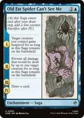 Old Fat Spider Can't See Me [Foil] #50
