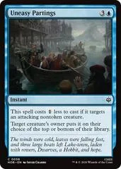 Uneasy Partings [Foil] #58