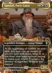 Gandalf, Party Guest [Borderless Foil] #2