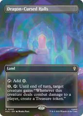Dragon-Cursed Halls [Borderless Foil] #8