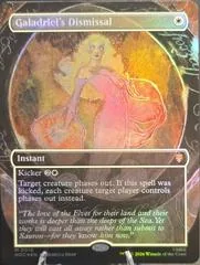 Galadriel's Dismissal [Borderless Foil] #16
