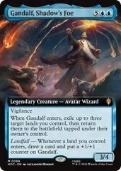 Gandalf, Shadow's Foe [Extended Art Foil] #99
