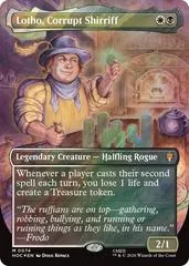 Lotho, Corrupt Shirriff [Borderless Foil] #34