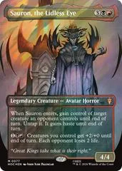 Sauron, the Lidless Eye [Borderless Foil] #37