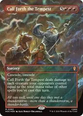 Call Forth the Tempest [Borderless Foil] #62