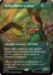 Arwen, Weaver of Hope [Borderless Foil] #64