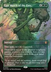 Last March of the Ents [Borderless Foil] #67