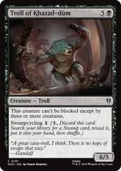 Troll of Khazad-dum [Foil] #191