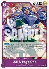 Ulti & Page One OP17-060