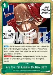 Are You That Afraid of the New Era?! OP17-037