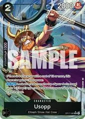 Usopp [Alternate Art] OP17-080