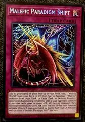 Malefic Paradigm Shift [Secret Rare] MAMO-EN025