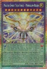 Master Spirit Tech Force - Pendulum Ruler [Starlight Rare] MAMO-EN027