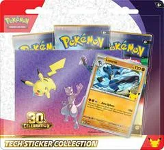 30th Celebration Tech Sticker Collection [Lucario]