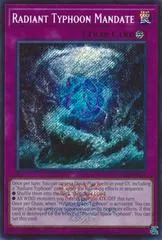 Radiant Typhoon Mandate [Secret Rare] 26LP-EN015