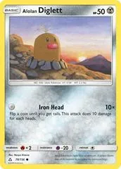 Alolan Diglett [Reverse Holo] #78