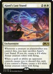 Ajani's Last Stand [Foil]