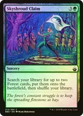 Skyshroud Claim [Foil] #213