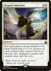 Regna's Sanction [Foil]