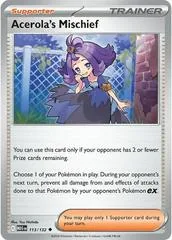 Acerola's Mischief [Reverse Holo] #113