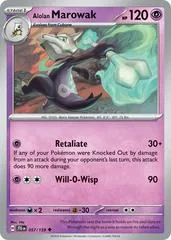 Alolan Marowak [Reverse Holo] #57